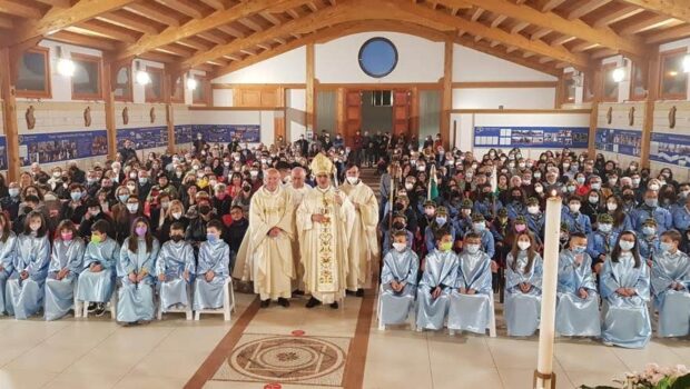 parrocchia spirito santo Vittoria 50 anni